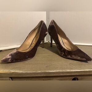 Sam Edelman - Hazel lavender velvet pumps - 10W